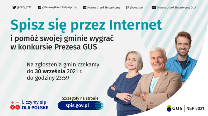 Miniaturka artykułu NSP 2021 – konkurs Prezesa GUS na najbardziej cyfrową gminę