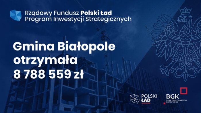 Miniaturka artykułu Gmina Białopole otrzymała dofinansowanie w ramach  Programu  Inwestycji Strategicznych Polski Ład