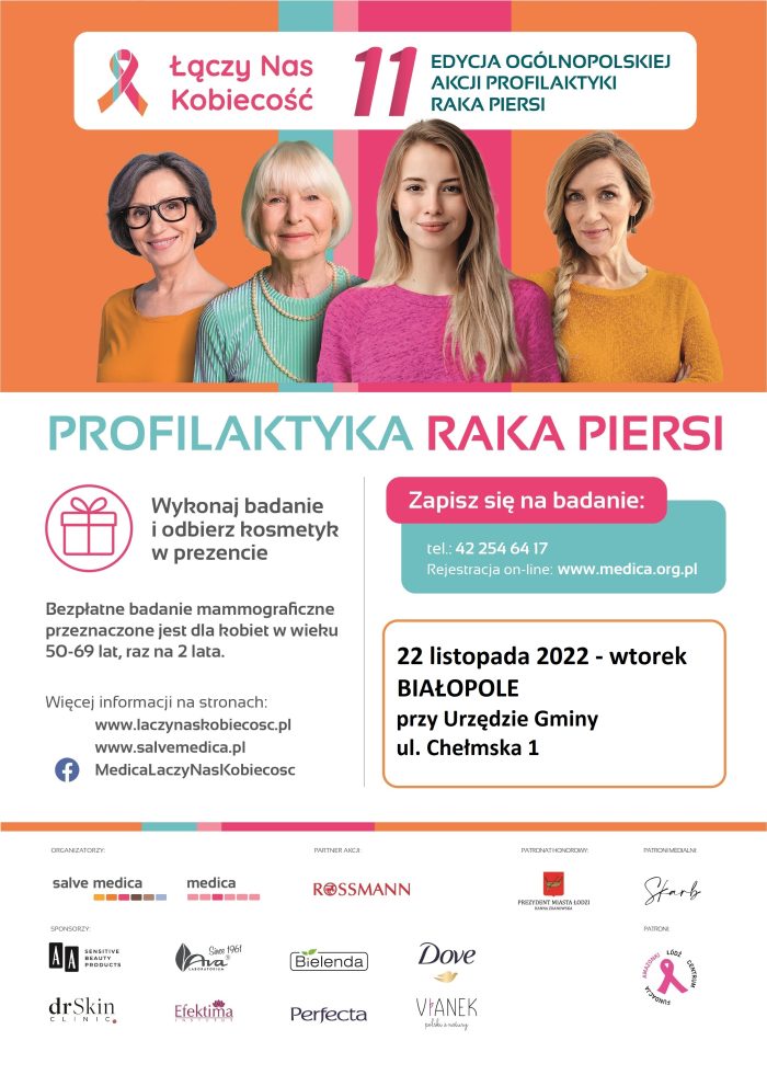 Miniaturka artykułu Bezpłatne badania mammograficzne w Białopolu.