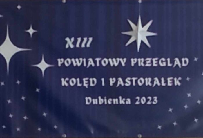 Miniaturka artykułu XIII Powiatowy Przegląd Kolęd i Pastorałek w Dubience