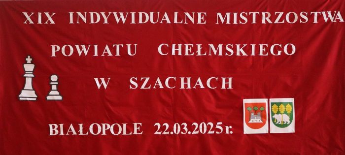 Miniaturka artykułu XIX  INDYWIDUALNE MISTRZOSTWA  POWIATU  CHEŁMSKIEGO W  SZACHACH