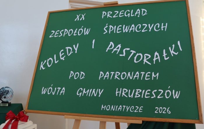 Miniaturka artykułu XX Przegląd Zespołów Śpiewaczych „Kolędy i Pastorałki” w Moniatyczach