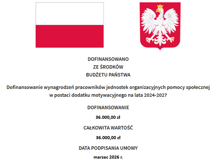 Miniaturka artykułu Program rządowy „Dofinansowanie wynagrodzeń pracowników jednostek organizacyjnych pomocy społecznej w postaci dodatku motywacyjnego na lata 2024-2027”