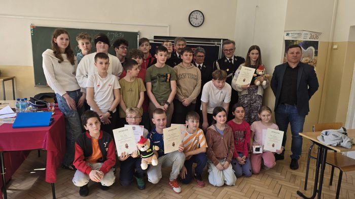 Miniaturka artykułu Eliminacje gminne 48. edycji Ogólnopolskiego Turnieju Wiedzy Pożarniczej „Młodzież Zapobiega Pożarom”.