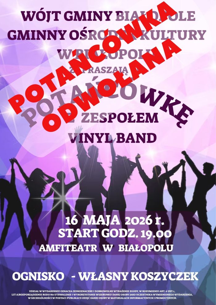 Miniaturka artykułu Potańcówka odwołana !!!