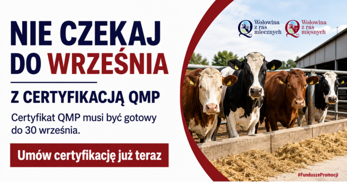 Miniaturka artykułu Informacja Polskiego Zrzeszenia Producentów Bydła Mięsnego o systemie QMP