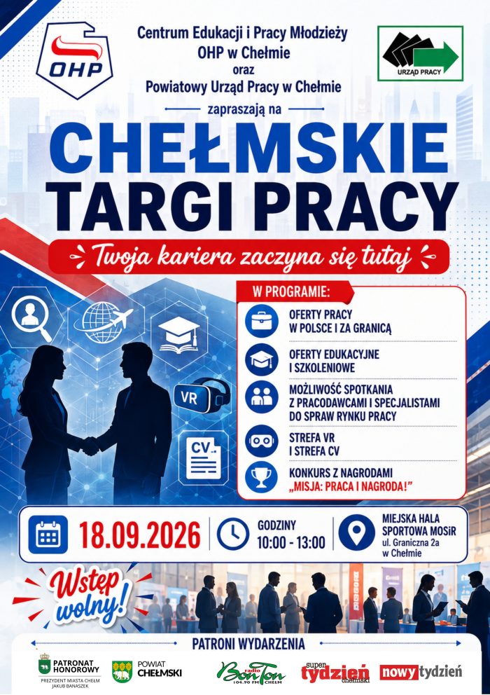 Miniaturka artykułu Chełmskie Targi Pracy 2026